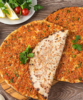 verse Turkse pizza Bakkerij Dalyan